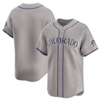 Colorado Rockies Gray MWATKINS Road Limited Jersey