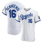 Kansas City Royals #16 Andrew Benintendi White MWATKINS Flex Base Stitched Jersey