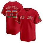 Custom Boston Red Sox Mexico Vapor Premier Limited Jersey ¨C Red MWATKINS