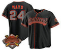 San Francisco Giants #24 Willie Mays Black MWATKINS 2026 Alternate Stadium Stitched Jersey