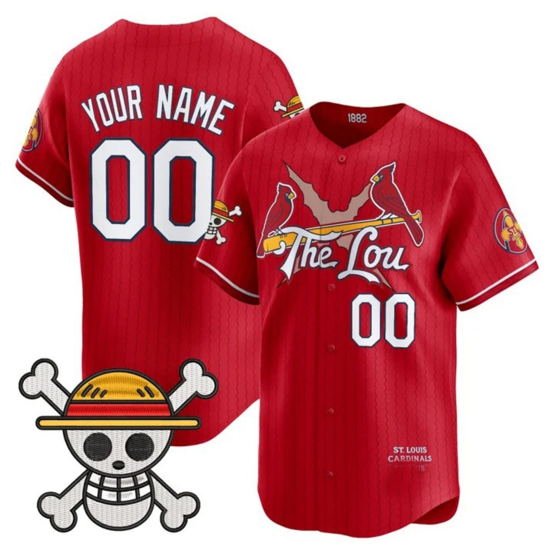 Custom St. Louis Cardinals x One Piece Red MWATKINS Vapor Premier Limited Jersey - Stitched
