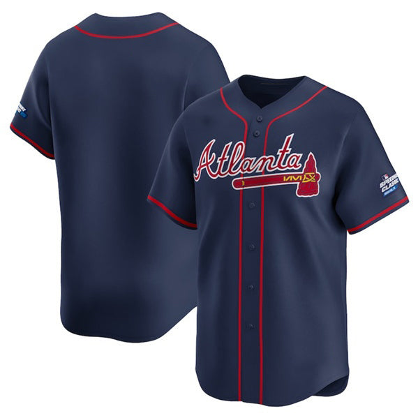 Atlanta Braves Blank Navy MWATKINS 2025 Speedway Classic Alternate Limited Stitched Jersey