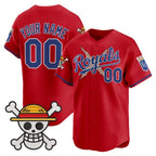 Custom Kansas City Royals x One Piece Red MWATKINS Vapor Premier Limited Jersey - Stitched