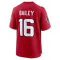 A.Falcons #16 Jake Bailey Red MWATKINS Team Game Jersey