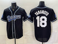 Los Angeles Dodgers #18 Yoshinobu Yamamoto B2B Champs 2026 Black MWATKINS Out Style Vapor Limited Stitched Jersey