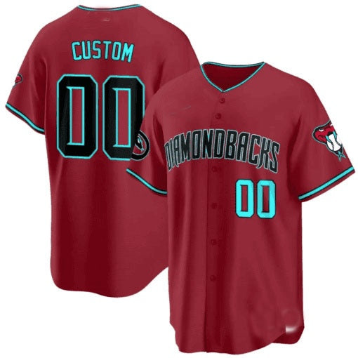 Custom Arizona Diamondbacks 2024 Cool Base Jersey ¨C All Stitched-Red MWATKINS