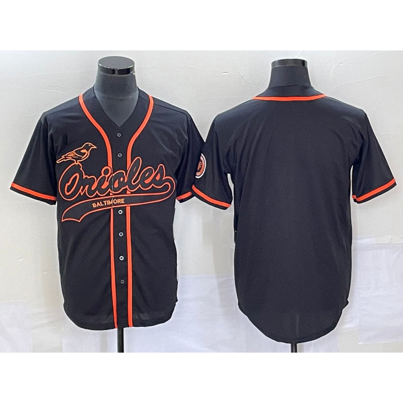 Baltimore Orioles Black MWATKINS Cool Base Stitched Jersey
