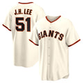 San Francisco Giants #51 Jung Hoo Lee Cream MWATKINS Home Replica Player Jersey