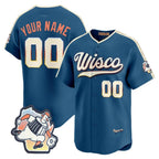 Custom Milwaukee Brewers Mineral Blue MWATKINS 2026 City Connect Stadium Stitched Stitched Jersey