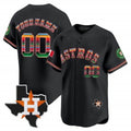 Custom Houston Astros Mexico Texas Patch Vapor Premier Limited Jersey ¨C All Stitched MWATKINS