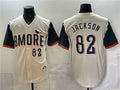 Baltimore Orioles #82 Jeremiah Jackson Natural MWATKINS 2026 City Connect Stadium Stitched Jersey