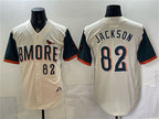 Baltimore Orioles #82 Jeremiah Jackson Natural MWATKINS 2026 City Connect Stadium Stitched Jersey