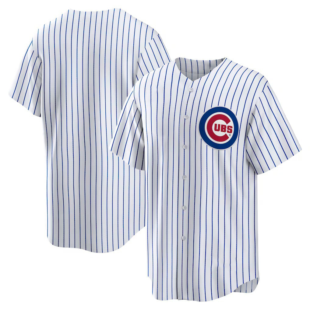 Chicago Cubs White MWATKINS Home Replica Team Jersey
