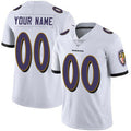 Custom B.Ravens White MWATKINS Vapor Untouchable Player Limited Jersey