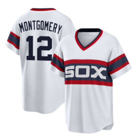 Chicago White Sox #12 Colson Montgomery White MWATKINS Cool Base Stitched Jersey