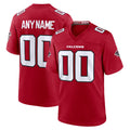 Custom A.Falcons Red MWATKINS Game Jersey