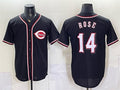 Cincinnati Reds #14 Pete Rose 2026 Fashion Replica Black MWATKINS Out Stitched Jersey