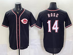 Cincinnati Reds #14 Pete Rose 2026 Fashion Replica Black MWATKINS Out Stitched Jersey