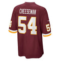 W.Football Team #54 Camaron Cheeseman Burgundy MWATKINS Game Jersey