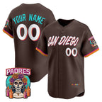 Custom San Diego Padres Brown MWATKINS 2026 City Connect Vapor Premier Limited Jersey - All Stitched