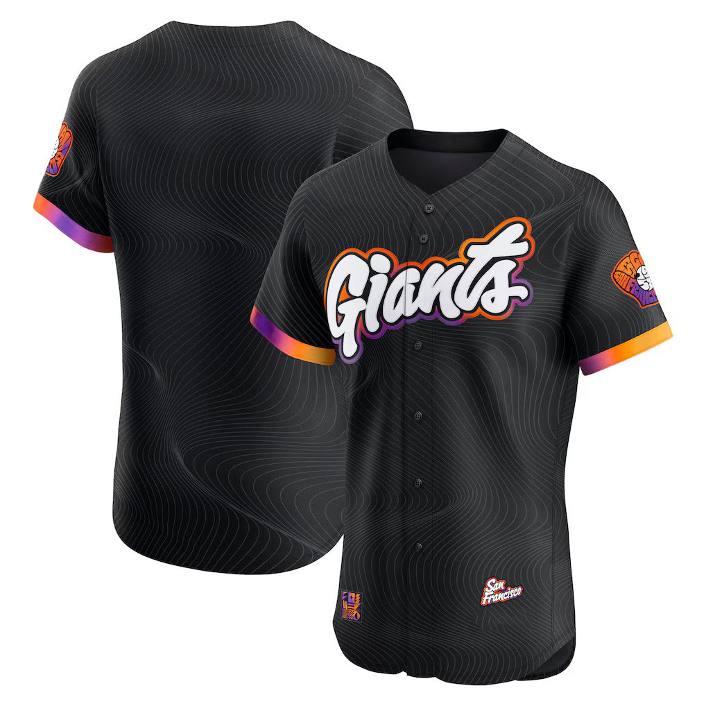 San Francisco Giants Anthracite MWATKINS 2025 City Connect Elite Jersey