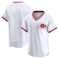 Cincinnati Reds White MWATKINS Throwback Cooperstown Collection Limited Jersey