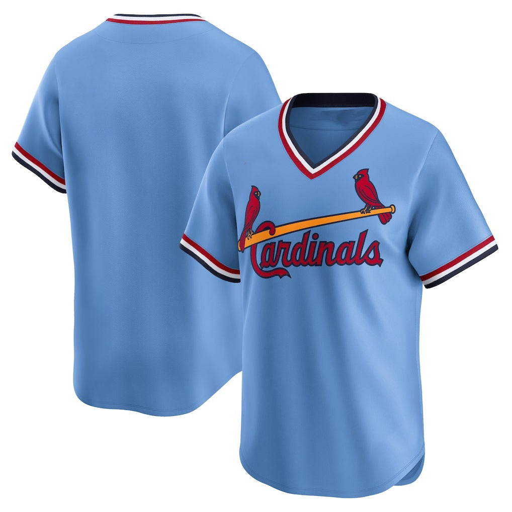 St. Louis Cardinals Light Blue MWATKINS Cooperstown Collection Limited Jersey