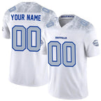 Custom B.Bills Active Player White MWATKINS 2025 F.U.S.E. ¡°Rivalries¡± Vapor Untouchable Limited Stitched Jersey