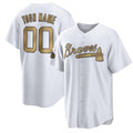 Custom Atlanta Braves Active Player 2022 All-Star Cool Base White MWATKINS Stitched Jersey