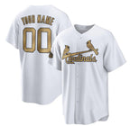 Custom St. Louis Cardinals Active Player 2022 All-Star Cool Base White MWATKINS Stitched Jersey