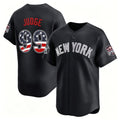 New York Yankees #99 Aaron Judge Navy MWATKINS USA 250 Fourth of July Limited Stitched Jersey