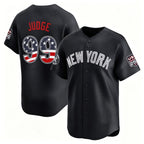 New York Yankees #99 Aaron Judge Navy MWATKINS USA 250 Fourth of July Limited Stitched Jersey