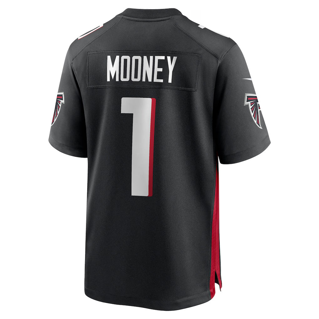 A.Falcons #1 Darnell Mooney Black MWATKINS Team Game Jersey