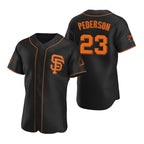 San Francisco Giants #23 Joc Pederson Black MWATKINS Flex Base Stitched Jersey