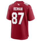 A.Cardinals #87 Tip Reiman Cardinal MWATKINS Team Game Jersey