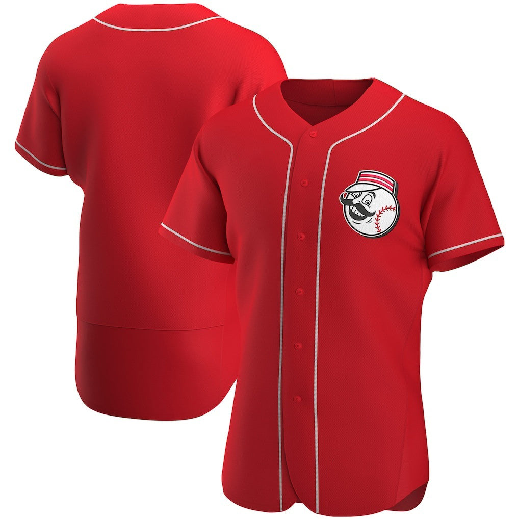 Cincinnati Reds Scarlet MWATKINS Alternate Authentic Team Logo Jersey