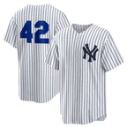 New York Yankees #42 Jackie Robinson White MWATKINS Home 2025 Day Replica Jersey