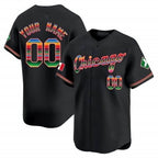 Custom Chicago White Sox Mexico Vapor Premier Limited Jersey V3- Black MWATKINS