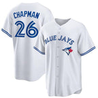Toronto Blue Jays #26 Matt Chapman White MWATKINS Cool Base Stitched Jersey