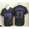 Toronto Blue Jays #27 Vladimir Guerrero Jr. Navy MWATKINS 2024 City Connect Limited Stitched Jersey