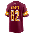 W.Commanders #82 Ben Sinnott Burgundy MWATKINS Game Jersey