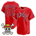Custom Los Angeles Angels x One Piece Red MWATKINS Vapor Premier Limited Jersey - Stitched