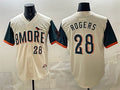 Baltimore Orioles #28 Trevor Rogers Natural MWATKINS 2026 City Connect Stadium Stitched Jersey