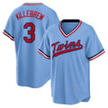 Minnesota Twins #3 Harmon Killebrew Light Blue MWATKINS Road Cooperstown Collection Player Jersey
