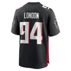 A.Falcons #94 LaCale London Black MWATKINS Team Game Jersey