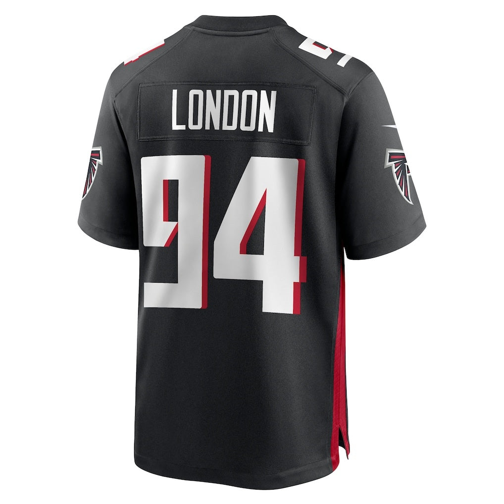 A.Falcons #94 LaCale London Black MWATKINS Team Game Jersey