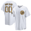 Custom Chicago Cubs Active Player White MWATKINS 2022 All-Star Cool Base Stitched Jersey