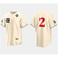 Texas Rangers #2 Marcus Semien Cream MWATKINS 2023 World Series City Connect Stitched Jersey