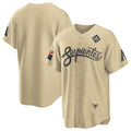 Arizona Diamondbacks Blank Gold MWATKINS 2023 World Series City Connect Cool Base Stitched Jersey