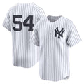 New York Yankees #54 Max Fried White MWATKINS Home Limited Player Jersey